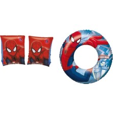 Empressco Bestway Spiderman Lisanslı Çocuk Deniz Havuz Kolluk ve Simit Seti - Fiyatı, Yorumları