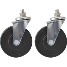 EstoreBox PA616 MT519-MT520 Taşıma Arabası Için Küçük Pu Hareketli Yedek Teker (1 Çift)