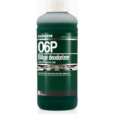Clin Azur 06P - Güçlü Koku Giderici 1 Litre - Ağır Yakıt Kokularına Son: Teknenizde ''okaliptüs'' Ferahlığı!