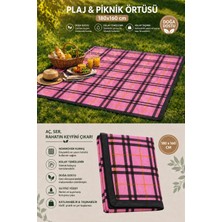 Empressco Fidan Oyuncak 180X160 cm Kareli Piknik Örtüsü Kolay Taşınabilir, Su Geçirmez, Plaj ve Bahçe Kullanımı Için - Fiyatı, Yorumları