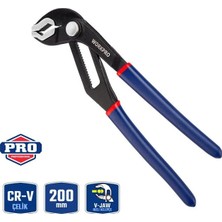 EstoreBox Workpro WP231086 200MM Cr-V Profesyonel Ayarlı Düğmeli Fort Pense