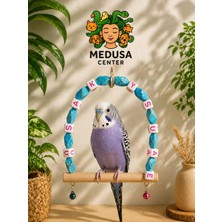 Medusa Kuş Tüneği, Gaga Taşı, Premiks, 2 Adet Zilli Top Set
