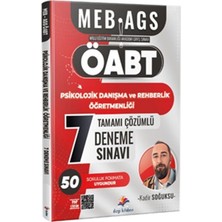 Dizgi Kitabevi 2026 Meb Ags Öabt Psikolojik Danışma ve Rehberlik Öğretmenliği Tamamı Pdf Çözümlü 7 Deneme Sınavı Dizgi Kitap