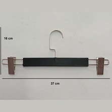 Ağırsoy 8 Adet Nikel Kaplama Mandallı, Etek Pantolon Askısı 37 cm