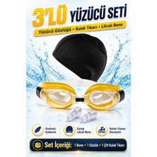 Empressco Viyol Marketim Çocuk 3’lü Yüzücü Seti – Likralı Bez Bone, Yüzme Gözlüğü ve Kulak Tıkacı | Havuz Deniz - Fiyatı, Yorumları