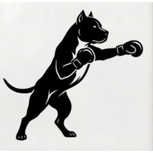 UAStudio Köpek Boks Sticker Model 20X20