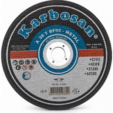 Karbosan Metal Kesme Taşı 230X3.0X22.23 mm