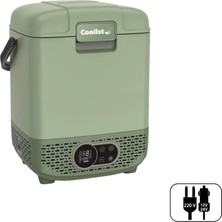 EstoreBox Coolist CLK12G 12/24VOLT/ 220VOLT 12 Litre Taşınabilir Kompresörlü Oto Buzdolabı
