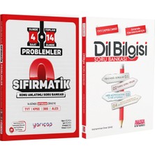 Yarıçap Yayınları Tyt Problemler Sıfırmatik ve Akm Dil Bilgisi Soru Bankası Seti 2 Kitap
