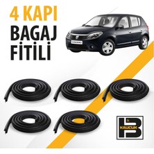 B&M Kauçuk Dacia Sandero 1.nesil 4 Kapı + Bagaj Fitili BM03877