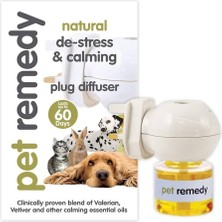 Pet Remedy Difüzör Ünitesi ve 40 ml Likit Seti - Kedi ve Köpekler Için Doğal Sakinleştirici