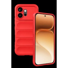 Mestore Huawei Honor 600 Optimum Silikon - Kırmızı