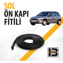 B&M Kauçuk Opel Corsa B Sol Ön Kapı Fitili BM03710