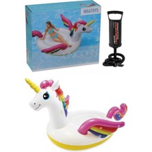 Empressco Miajima Intex Mega Dev Şişme Unicorn At Deniz Yatağı 287X193X165 cm + Pompa Intex 57281 - Fiyatı, Yorumları