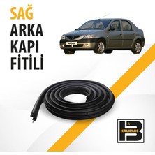 B&M Kauçuk Dacia Logan (1.nesil) Sağ Arka Kapı Fitili BM03852