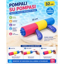 Empressco 32 cm Su Tabancası, Deniz ve Havuz Oyunları Için Ideal, Eğlenceli ve Kullanışlı