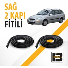 B&M Kauçuk Ford Focus Station Wagon (1.nesil) Sağ Ön ve Arka Kapı Fitili BM03512