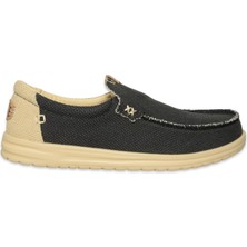 Hey Dude 40124 Mikka Braided Siyah Erkek Ayakkabı