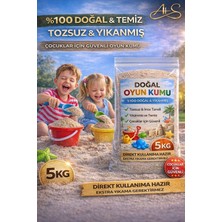 Empressco Ahs Doğal Oyun Kumu 5 kg Tozsuz, Yıkanmış Çocuklar Için Güvenli Direkt Kullanıma Hazır Plaj & Havuz Kumu - Fiyatı, Yorumları