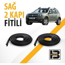 B&M Kauçuk Dacia Duster(1.nesil) Sağ Ön ve Arka Kapı Fitili BM03813