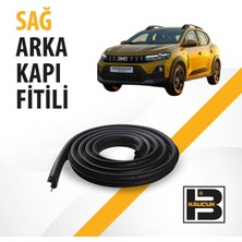 B&M Kauçuk Dacia Sandero 3.nesil Sağ Arka Kapı Fitili BM03863