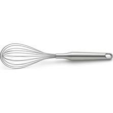 Bienca 304 Paslanmaz Çelik Tel Çırpıcı 34 cm Ergonomik Kulp ile Yumurta ve Hamur Çırpma İçin