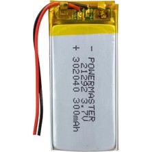 Motto Ticaret Powermaster 402030 3.7 Volt 200 Mah Lityum Polimer Pil