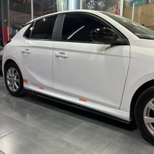 Tuning Vadisi Opel Corsa F Yan Ek Marşpiyel (Plastik) 2019 ve Üzeri Boyasız