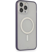 Ne Lazım Bana 14 Pro Kılıf Grand Magneticsafe Kapak - Mor