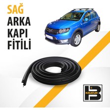 B&M Kauçuk Dacia Sandero 2.nesil Sağ Arka Kapı Fitili BM03874