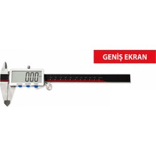 Watano Metal Gövde Geniş Ekran Dijital Kumpas 200X0.01MM