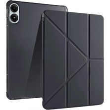 Bezos Redmi Pad Pro 12.1 Kılıf Kalemlikli Mars Tablet Kılıfı - Siyah