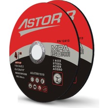 Astor Kesme Taşı Inox 115X1 (25'li Paket)