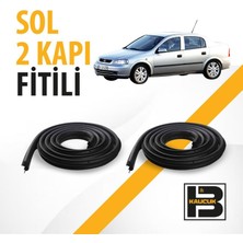 B&M Kauçuk Opel Astra G Sedan (1998-2009) Sol Ön ve Arka Kapı Fitili BM03781