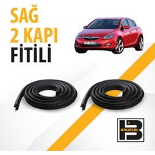 B&M Kauçuk Opel Astra J Sağ Ön ve Arka Kapı Fitili BM03747