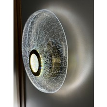 Bella Lighting Lüks Irıs 3 Renk LED Aplik Sarı Gold Duvar Lambası Elektrikli Dekoratif Aydınlatma