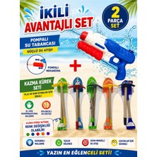 Empressco Saze 2’li Yaz Eğlence Seti Su Tabancası Kazma Kürek Çocuk Oyuncak Seti (Renkler Değişebilir) - Fiyatı, Yorumları