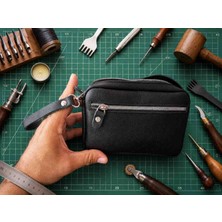 Vintage Leather Craft Hakiki Deri El Portföy