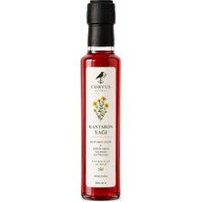 Corvus Natural Kantaron Yağı 250 ml | Kantaron Çiçeği ve Erken Hasat Soğuk Sıkım Taş Baskı Zeytinyağı | Doğal Bakım Yağı