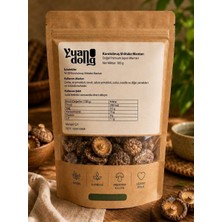 Yuandong Kurutulmuş Shiitake Mantarı 100 G | Uzak Doğu Mutfağı Için Aromatik Mantar | Ramen, Noodle, Çorba ve Wok Yemekleri