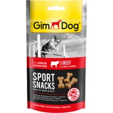Gimdog Sportsnacks Beef Sığır Etli Köpek Eğitim Ödül Tableti 60 gr
