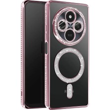 Ne Lazım Bana 14C Joke Simli Magneticsafe Kılıf - Pembe