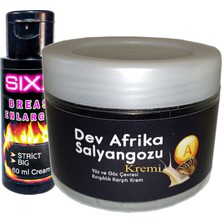 Murahze Giant Afrikasalyangozu Dev Salyangozyaşlanma Karşıtı 100ML + Sıxx Bayan Memeşekillendirici Krem 60 ml