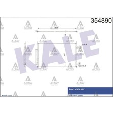Universal Honda Hrv Klima Radyatörü Vtec 2014-2016