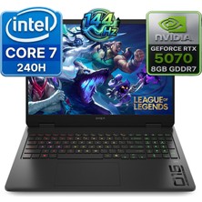 Hp Omen 16 Intel Core 7 240H 40GB 2tb SSD 8 GB RTX5070 16" Wuxga 144Hz Windows 11 Pro Gaming Laptop CD8M6EA 016