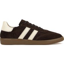 Ziya, Kadın Hakiki Deri Sneaker 1611035Z64032 Kahve