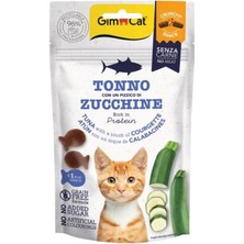 Gimcat 50 gr Crunchy Kedi Ödül Maması Ton Balığı ve Kabak Lezzetiyle Sağlıklı Atıştırmalık