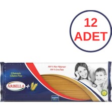 Arbella Glutensiz Çubuk Makarna 400 gr 12 Adet