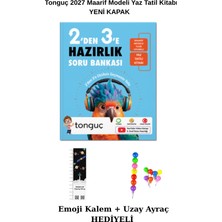 Tonguç Akademi Tonguç 2'den 3'e Hazırlık Kitabı 2027 Maarif Modeli( Uzay A+Emoji Kalem H)Yeni Kapak