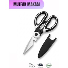 Van Vleck Mutfak Makası – Paslanmaz Çelik Çok Amaçlı Kesim Makası, Et Sebze Tavuk Doğrama Makası
